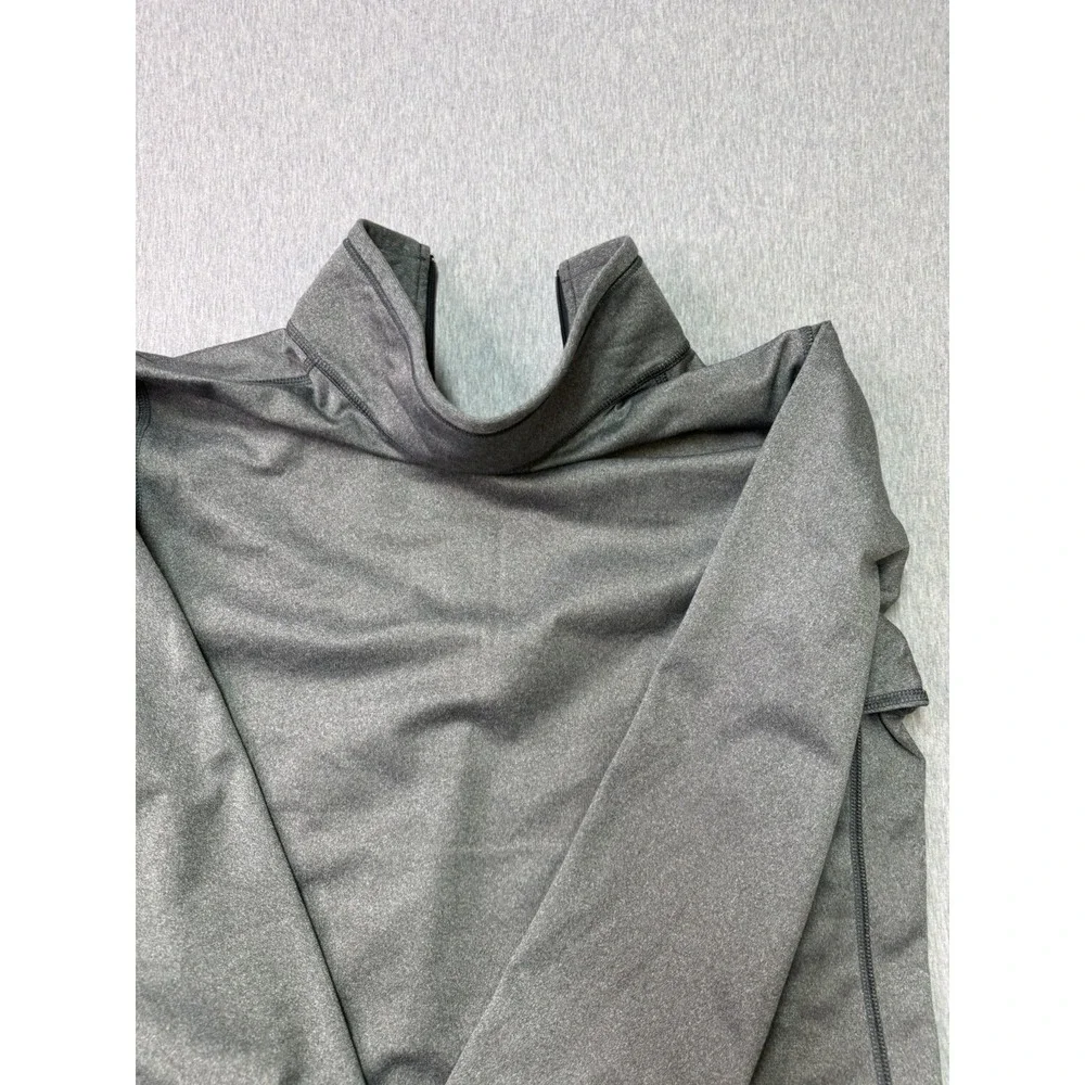 The North Face tech 1/4-zip (quarter zip) fleece Asphalt Grey Heather Men's